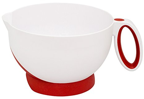 Cuisipro 74703605 Bol à pâtes en plastique Rouge 3 l