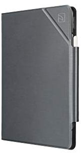 Tucano Minerale Plus Hartschalencase Schutzhülle mit Standfunktion Auto Einschlafen/Aufwachen für iPad Pro 12,9 Zoll (2018) Space-Grey