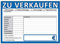 ZU VERKAUFEN Schilder DIN A4, beidseitig bedruckt, KFZ, Auto, PKW Handel (DIN A4, Blau, 10)