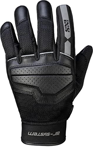 IXS Motorradhandschuhe kurz Motorrad Handschuh Evo-Air Classic Handschuh schwarz/grau XXL, Herren, Lifestyle, Ganzjährig, Polyester