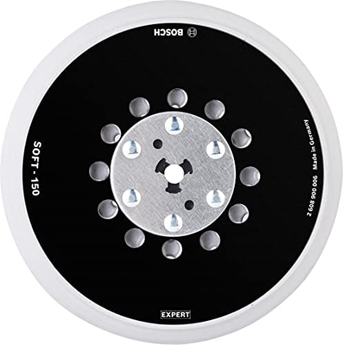 Bosch 1x EXPERT Multihole (Multiloch) Universalstützteller, 150 mm (Ø 150 mm, Professional Zubehör Exzenterschleifer)