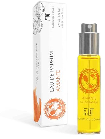 FiiLiT parfum du voyage Amante Andalucia Natural Eau De Parfum - Unisex - Spray Eau De Parfumbile - Mandora Neroli Fico Fresco (11 Ml)
