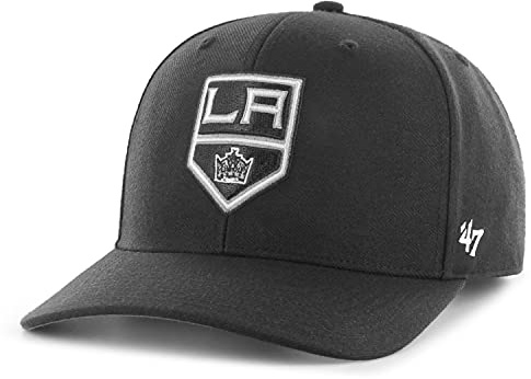 '47 Brand Low Profile Snapback Cap - Zone Los Angeles Kings, Schwarz