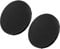 ZZHXSM 2pcs 20cm Pre Stretched Canvas Round Canvas Boards for Oil Painting On Canvas, Acrylic Watercolor Oil Paint with Wood Frame As Primer, Black