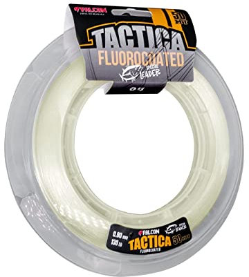 FALCON FILO DA PESCA TACTICA FLUOROCOATED, NYLON, 50MT (0,50mm/40lb)