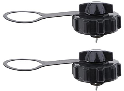 Downwind 2X Außenborder Motor Tankkappe Kunststoff Abdeckung Schwarz 4 5 6 Marine Boat Tank