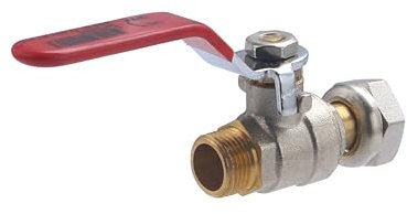 Vanne male femelle écrou libre manette plate 12x17 (3/8) NOYON & THIEBAULT