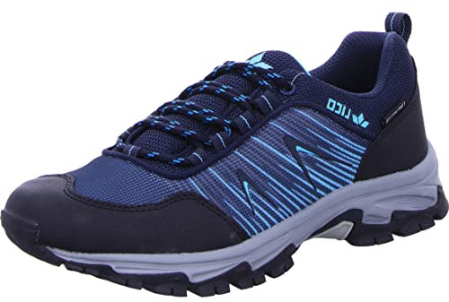 Lico Unisex Gander Traillaufschuhe, Marine/türkis, 41 EU