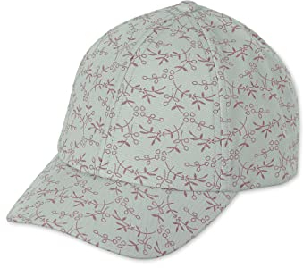 Sterntaler Baby Mädchen Baby Cap Baseball-Cap Zweige - Baby Baseball Cap, Kinder Basecap, Kindermütze - aus Baumwolle - grün, 55