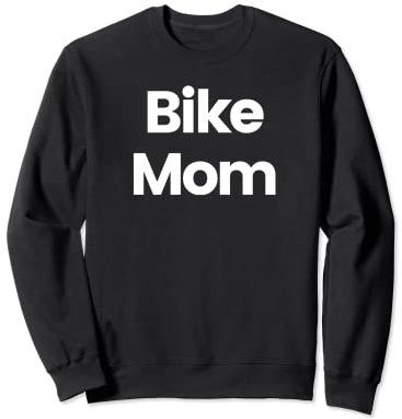 Bike Mom Damen-Fahrrad-T-Shirt Sweatshirt