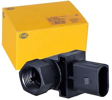 HELLA 6PU 009 145-321 Sensor, Speed/Speed - 12V - 3-Pin - Screw Ring