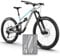 unleazhed Bike Protection BP01 S Frame Jasper JAUCH Edition White MATT| Rahmenschutzfolie für Mountainbikes | Made in Germany | 10 -teiliges komplett Rahmenschutz-Set | extrem reißfest