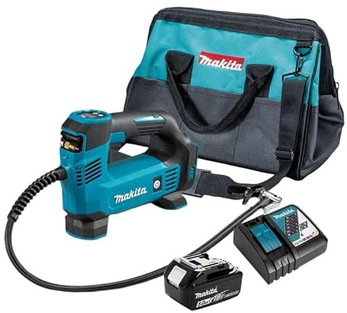Makita DMP180RTS Luftpumpe 18 V Li-Ion (1 x 5,0 Ah) in Aufbewahrungstasche