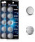 KITOSUN CR1632 3V Lithium Coin Battery – CR 1632 Lithium Cell Button Batteries Replacement for Toyota Prius Car Key Fob Remote Tire Pressure Heart Rate Monitor Sensor Dog Collar (10 Pcs)