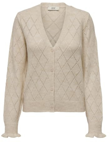 JDY Damen Jdyletty L/S V-Neck Struc Cardi KNT Noos Jdyletty L/S V-Neck Struc Cardi KNT Noos (1er Pack)