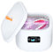 Livofloral Dispositivo di pulizia ad ultrasuoni UV per protesi, pulitore a ultrasuoni UV 45 kHz/255 ml/3 funzioni temporali, dispositivo portatile a ultrasuoni per protesi dentali, gioielli, testina