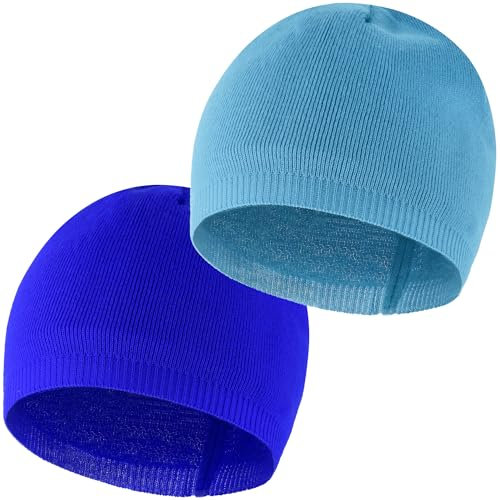 EINSKEY Strickmütze für Herren und Damen, 2er-Pack Allwetter Cuff Beanie Mütze für Skifahren, Laufen, Wandern und Camping