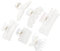 VINTORKY Pince à Cheveux Transparente Lot de 6 Grosse Pince à Cheveux à Griffes Accessoire Pratique Maison Voyages