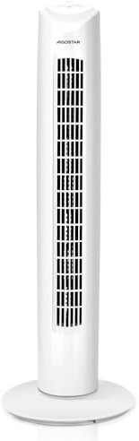 Aigostar Ventilador de Torre, Silencioso, 3 Velocidades, Oscilación de 85º, 82cm de Alto, Fácil Instalación, 45W, Bajo consumo Bajo Consumo – Ideal para Hogar y Oficina, Duke