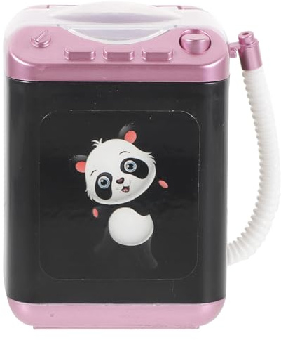 JOYOFREELY Lavatrice Mini Elettrica per Pulizia Pennelli Make Up, Dispositivo Leggero in Plastico per Pulitore Pennelli Make Up Elettrico e Portatile