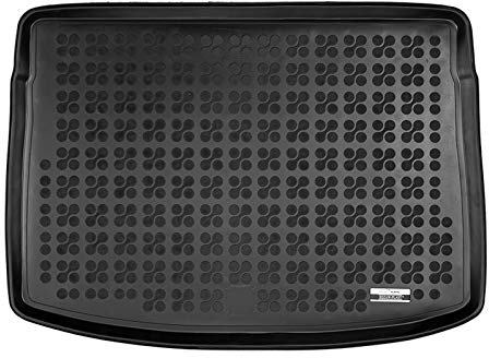 AZUGA Gummi Kofferraumwanne Premium Antirutsch passend für VW Golf Sportsvan ab 2014 (variabler Boden OBEN) AZ12000248