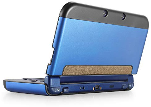 TNP New 3DS XL Hülle, New 3DS XL Case, Aluminium-Schutzhülle für New Nintendo 3DS XL Konsole 2015, Spiele und Zubehör, strapazierfähige Cover Plate mit ultraschlankem Design für New 3DS XL/LL, Blau