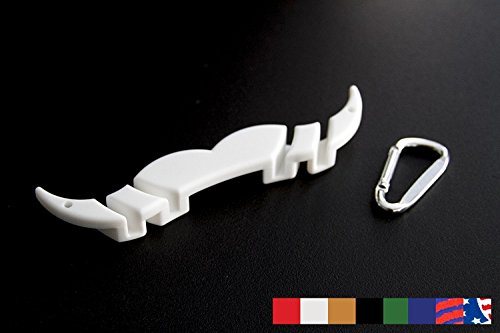 The MoGuard - Mustache Guard Drink Attachment (white)
