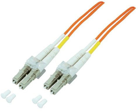 EFB-Elektronik Duplex Jumper LC-LC 50/125, OM3, LSZH, aqua, 2.0mm, 2m