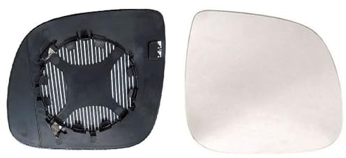 ALKAR 6462948 Spiegelglas Glas Aussenspiegel beheizbar konvex rechts Kompatibel mit VW Transporter T5 Bus 7HB, 7HJ, 7EB, 7EJ, 7EF, 7EG, 7HF, 7EC Multivan V 7HM, 7HN, 7HF, 7EF, 7EM, 7EN
