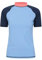 Mountain Warehouse Short Sleeves Womens UV Rash Vest - UPF50+ Sun Protection Ladies Rash Guard, Quick Dry, Flat Seams Top - for Spring Summer Swimming, Beach & Under a Wetsuit Blue Women's Size 18