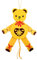 Rudolphs Schatzkiste Holzspielzeug Hampelmann Teddy bunt Höhe=26cm NEU Spielfigur Hampelfigur Holzfigur Holzspielzeug Holzgestaltung Kreativ Spielsortiment Spiele Holz Seiffen Erzgebirge Spie