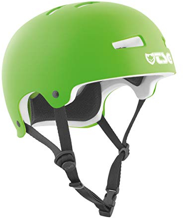 TSG Helm Evolution Solid Color,grün (satin lime green), L/XL, 75046