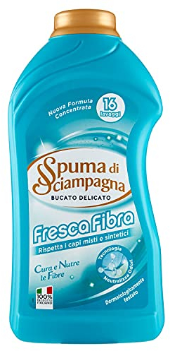 Spuma di Sciampagna Bucato Nutrifibra Ipoallergenico - 4 Flaconi da 1 l