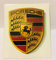 ORIGINAL Porsche Emblem Wappen Logo Aufkleber Klebeschild 6,5x5cm WAP013002