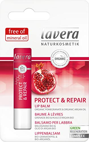 lavera Protect & Repair Lippenbalsam – regenerierende Pflege für Ihre Lippen – Bio-Hautpflege – natürliche & innovative Kosmetik