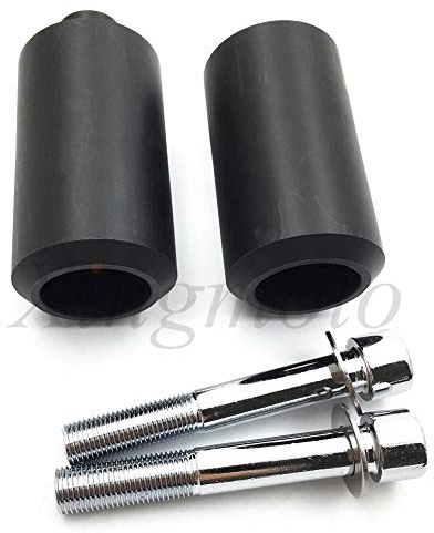 NBX- Rahmenschieber-Sturzschutz für Yamaha YZF R6 YZFR6, 1999, 2000, 2001, 2002, Schwarz