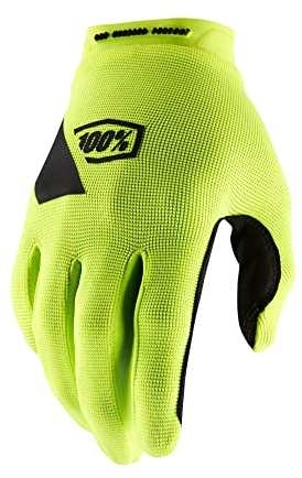 Unbekannt 100% Ridecamp Herren-Handschuhe, Neongelb, Größe S