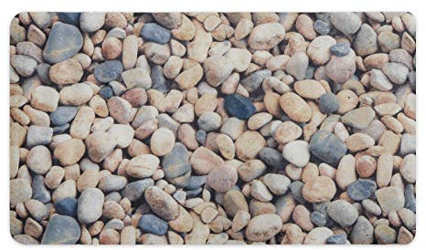 Floordirekt Badewanneneinlagen | Wanneneinlagen | Badewannenmatten | Duscheinlagen | Matten für das Bad | Große Auswahl (Stone, 69 x 40 cm (rechteckig))