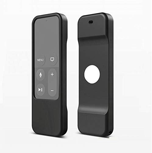 iMusk Silicone Housse Etui de Protection Peau antipoussière ménage TV télécommande Titulaire pour Apple TV 4 télécommande
