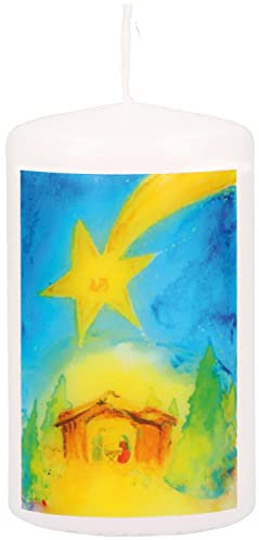 Butzon & Bercker Stumpenkerze 'Weihnachten' - 100 x 60 mm, Krippe