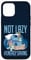 iPhone 12/12 Pro Disney Lilo & Stitch Not Lazy Energy Saving Case