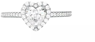 Michael Kors - 32018393 Damenring 925 Silber Zirkonia, 52, Zirkonia,