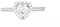 Michael Kors - 32018393 Damenring 925 Silber Zirkonia, 52, Zirkonia,