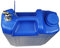 POKM Toolsmarket GmbH Bidon à eau étroit pour le camping avec robinet galvanisé Bleu 20 l