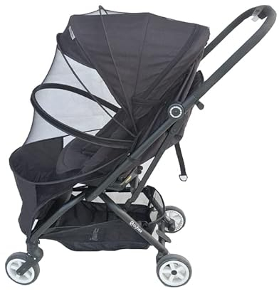 Brogtorl Moustiquaire pour Poussette Cybex Eezy, Filet D'insectes pour Poussette D'été, Convient Aux Bébés De 0 à 4 Ans