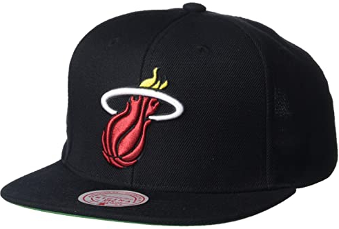 Mitchell & Ness NBA Top Spot Snapback HWC - Miami Heat, Black