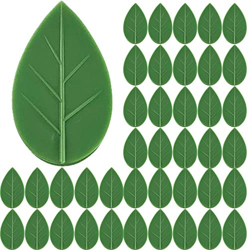 40 Pcs Plant Clips, Self-Adhesive Plant Climbing Wall Fixture Clips Invisible Plant Wall Fixer Clips Leaf Shape Clip Vines Holder for Plant Garden Cable Wire Fixing