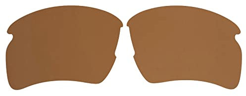 Wetnenss Replacement Lenses for Flak 2.0 XL OO9188/1.5mm polarized/easy to install (brown)