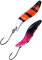 Sinderella Forellen Spoon - 5 g - Trout Fishing Spoon - UL-Angeln (rot, schwarz - schwarz, lila)