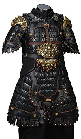 ADIY Samurai Taktische Rüstung, Taktische Rüstung Outfits für High Rank (Durchschnittlich/Schwarz)